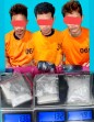 Satnarkoba Polres Pelalawan Tangkap Tiga Kawanan Pengedar Sabu di.Langgam