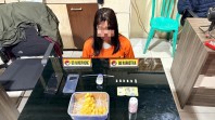 Tim Opsnal Polsek Pulau Burung Tangkap Wanita Muda, Sita  Enam Paket Sabu