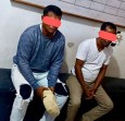 Polsek Pangkalan Kerinci Tangkap  Dua Pelaku Pungli Penimbunan Jalan Lintas Timur