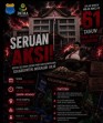 Aliansi Mahasiswa Inhil Gelar Unjuk Rasa di depan Kantor Bupati, Suarakan 7 Tuntutan Demi Keadilan bagi Masyarakat