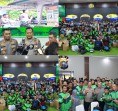 Pemberian Helm Disabilitas hingga 5.000 Bibit Pohon, Polda Riau Wujudkan Lalu Lintas yang Hijau dan Inklusif
