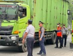 Dishub Pekanbaru Perketat Pengawasan Truk Besar, 47 Kendaraan Ditilang