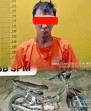 Curi Motor Terekam CCTV, Pelaku Dijebloskan ke Sel Polsek Ukui
