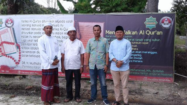 Jamaah Masjid Nurul Haq Kunjungi Tempat Tahfizh Alquran dan Bahasa Arab di Lubuk Sakat