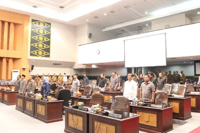 DPRD Pekanbaru Gelar Rapat Paripurna ke -3 Masa Sidang ke -I